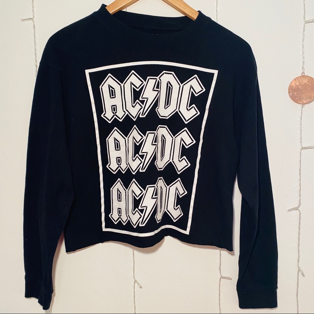 AC/DC long sleeve black t-shirt 🦩